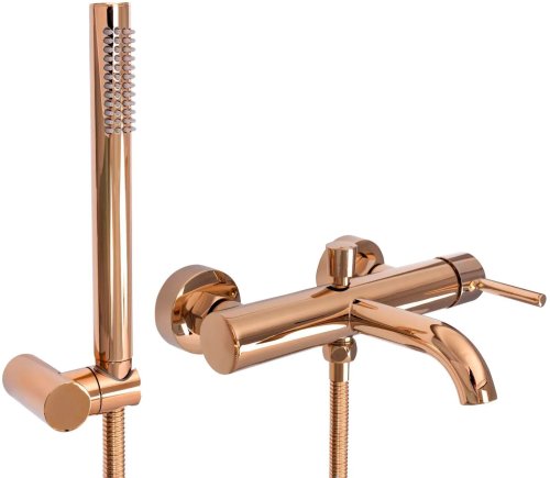 Смеситель для ванны REA Lungo Rose Gold REA-B6695