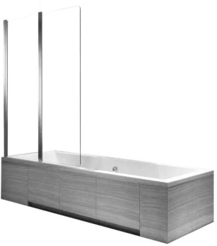 Шторка для ванны REA Agat-2 100 см REA-W0300