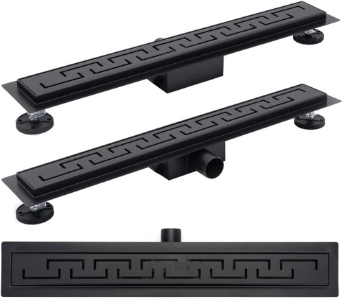 Трап для душа REA Greek Black Matt 90 см REA-G8003