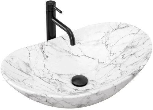 Умывальник REA Royal Statuario Marble Matt REA-U8010