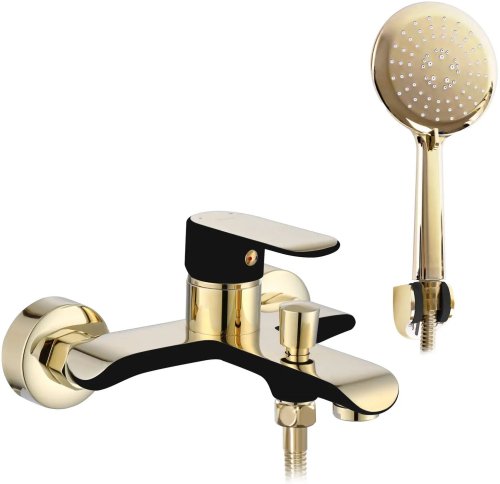 Змішувач для ванни REA Bloom Black Gold REA-B9939