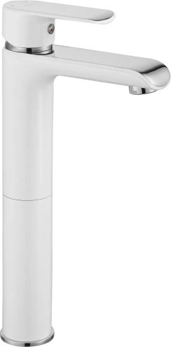 Смеситель для умывальника REA Bloom White Chrom REA-B9917