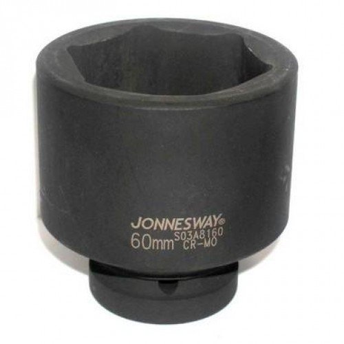 Головка торцевая ударная JONNESWAY S03A8160 (1"DR, 60 мм)