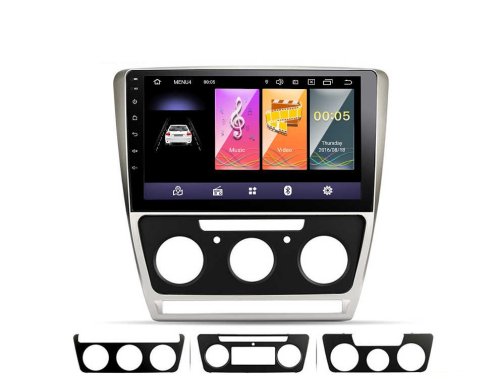 Штатная магнитола Torssen Skoda Octavia A5 08-13 silver F10232 4G Carplay DSP