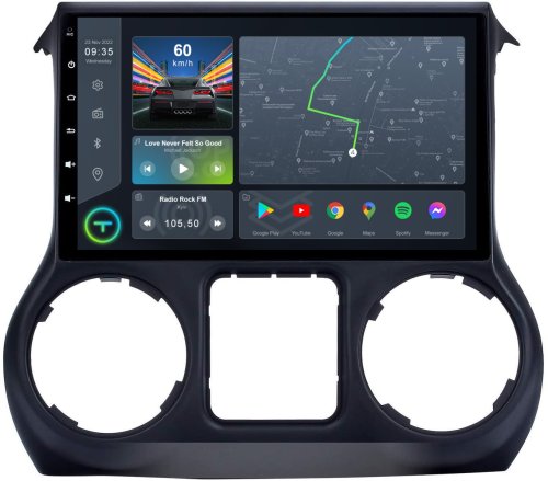Штатная магнитола Torssen Jeep Wrangler 15-17 F10232 4G Carplay DSP
