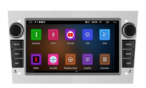 Штатна магнітола Torssen Opel Vectra/Astra/Zafira/Vivaro/Antara F7232 Carplay silver