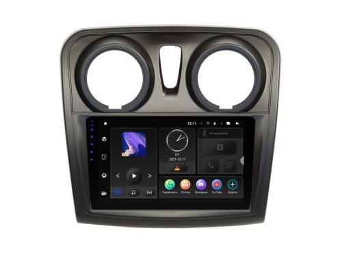 Штатная магнитола Incar TMX-1412 для Renault Dokker 2012+, Lodgy 2012+, Sandero 2013+