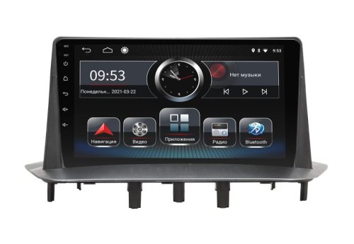 Штатная магнитола Incar PGA2-1400 для Renault Megane III 2008+