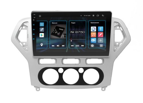 Штатная магнитола Incar DTA2-3002 для Ford Mondeo 2011-2015 Silver