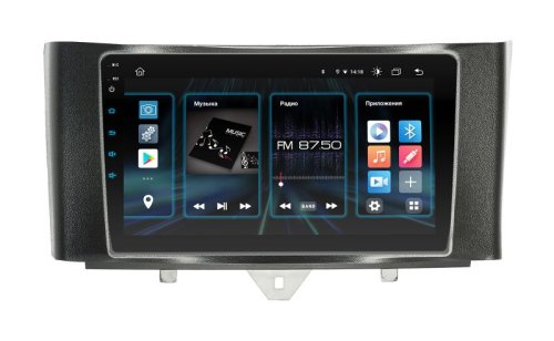 Штатная магнитола Incar DTA2-1529 для Mercedes-Benz Smart 2011-2015