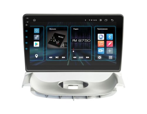 Штатная магнитола Incar DTA2-7006 для Peugeot 206