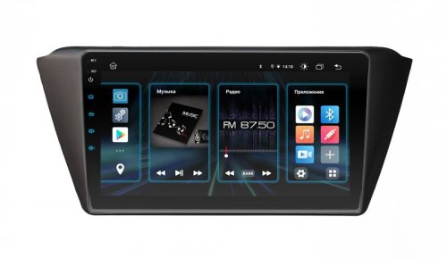 Штатная магнитола Incar DTA2-1091 для Skoda Fabia 2014+