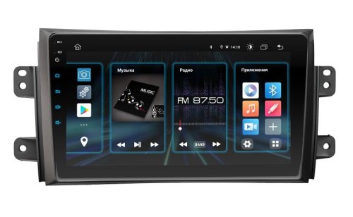 Штатная магнитола Incar DTA4-0703 для Suzuki SX4 2007-2013