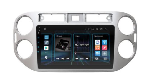 Штатная магнитола Incar DTA4-1076 для Volkswagen Tiguan 2011-2016 Silver