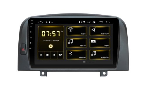 Штатная магнитола Incar DTA-2477 для Hyundai Sonata (NF) 2004-2008
