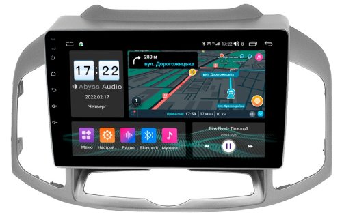 Штатная магнитола Abyss Audio QX-ooo1 для Chevrolet Captiva