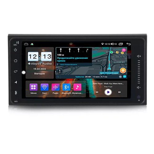 Универсальная 2 din магнитола Abyss Audio QS-7105 для Toyota
