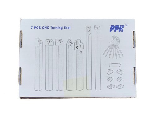 Резцы токарные 12х12 мм 7 шт со сменными твердосплавными пластинами