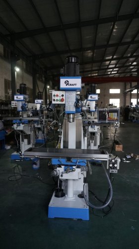 Консольный вертикально- фрезерный станок 9craft 7550V