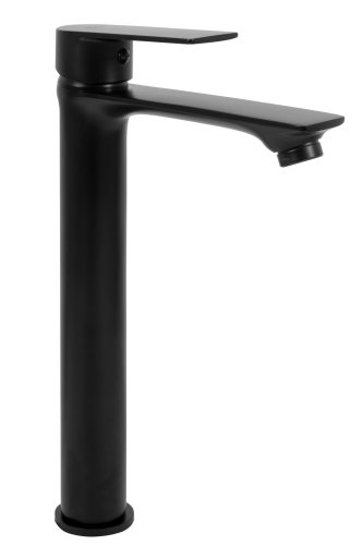 Смеситель для раковины (умывальника) REA MAYSON BLACK черный высокий
