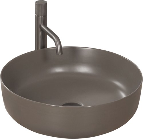 Умывальник (раковина) REA ELMA GREY MAT накладной серый матовый