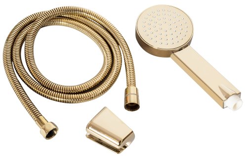Душова лійка REA GOLD + шланг + утримувач золото
