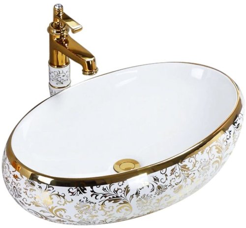 Умивальник (раковина) REA MERYL накладний білий