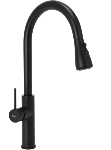 Смеситель для кухни REA NEST BLACK MAT черный