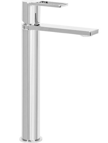 Змішувач для раковини (умивальника) REA FLIP CHROME хром високий