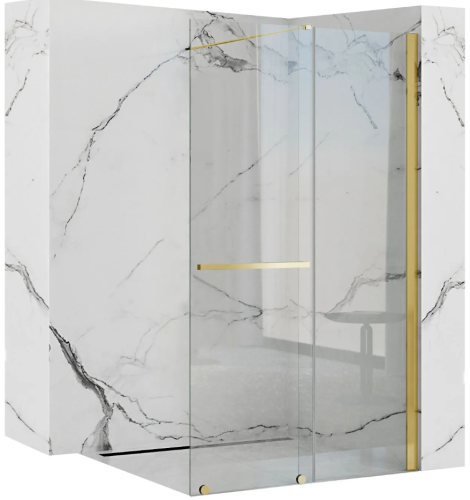 Душевая стенка REA CORTIS GOLD 120