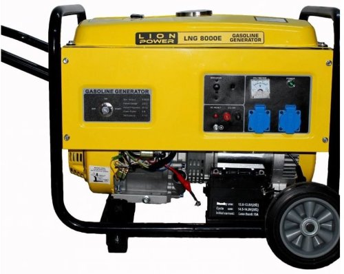 Бензиновый генератор LION POWER LNG8000E