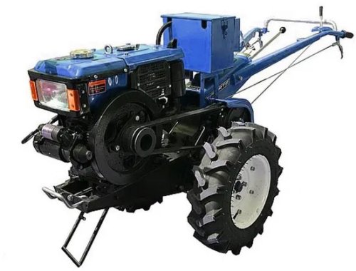 Мотоблок дизельный синий Forte МД-101 LUX без плуга