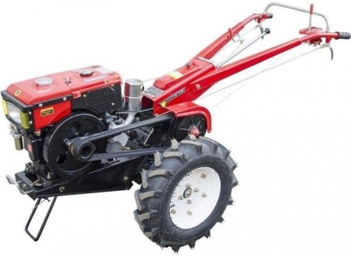 Мотоблок дизельный красный Forte МД-81E LUX без плуга
