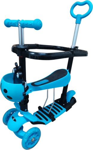 Детский самокат X-TREME KS-704-5W голубой