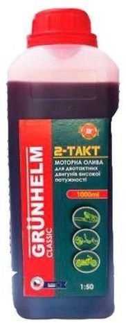 Масло моторное Grunhelm 2-TAKT SEMISYNT CLASSIC (1л)