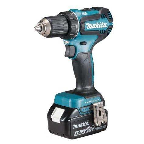 Шуруповерт-дриль Makita DDF485FYX3, акум, 18В, 3 Аг, LXT, 0-500/0-1900 об/хв, 50/27Нм, 1.4кг