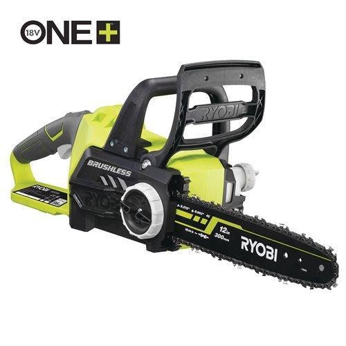Пила цепная аккумуляторная Ryobi RCS1830-140B, ONE+ 18В, шина 30 см, АКБ 4.0Ач+ЗУ безщеточная