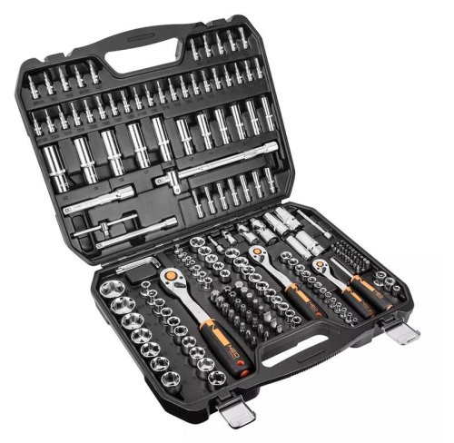 Набор инструмента Neo Tools, 182 ед., 1/2, 3/8, 1/4