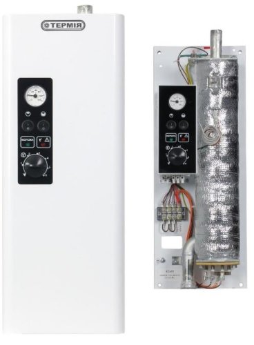 Котел електро Термія 4.5 кВт, 220V/380V, механічне керування, без насоса