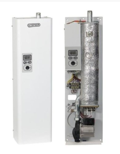 Котел электро Термия 4.5 кВт, 220V/380V, электронное управление, с насосом