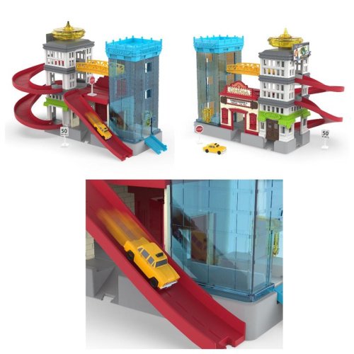 Игровой набор DRIVEN POCKET SERIES Большой город, 7 ед.