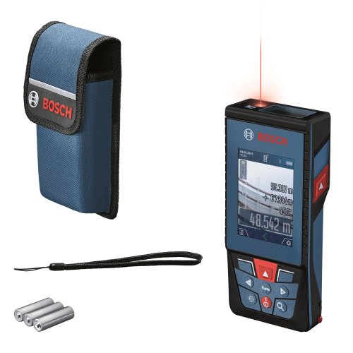 Дальномер лазерный Bosch Professional GLM 100-25 C, ±1.5 мм, 0.08–100м, 0-360°, Bluetooth, чехол, 0.23кг