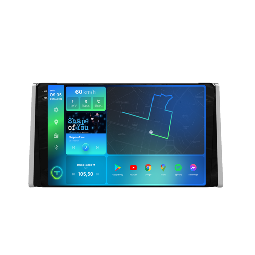 Штатная магнитола Torssen 2K Toyota Rav4 2019+ F10332 4G Carplay DSP