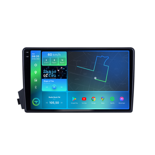 Штатная магнитола Torssen 2K SsangYong Action 05-13 F9332 4G Carplay DSP