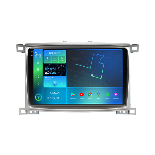 Штатная магнитола Torssen 2K Toyota LC100 F10464 4G Carplay DSP