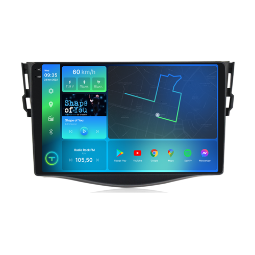 Штатная магнитола Torssen 2K Toyota Rav4 2006-2012 F9232 4G Carplay DSP