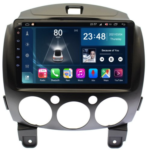 Штатная магнитола Torssen Mazda 2 07-14 F96128 4G Carplay