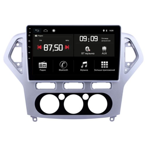 Штатная магнитола Torssen Ford Mondeo 07-11 silver F9332 4G Carplay DSP