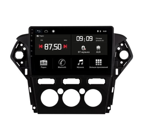 Штатная магнитола Torssen Ford Mondeo 11+13 black F9464 4G Carplay DSP