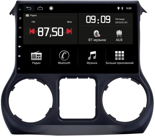 Штатная магнитола Torssen Jeep Wrangler 15-17 F106128 4G Carplay DSP